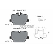 Textar Rear Brake Pad Set 2147401