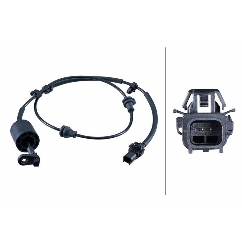 Hella ABS Wheel Speed Sensor Rear Right 6PU 358 252-441