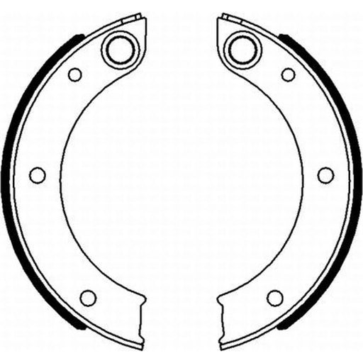 Mintex Parking Brake Shoe Set MFR647