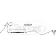 Borg & Beck Brake Hydraulic Hose Line Rear BBH9147