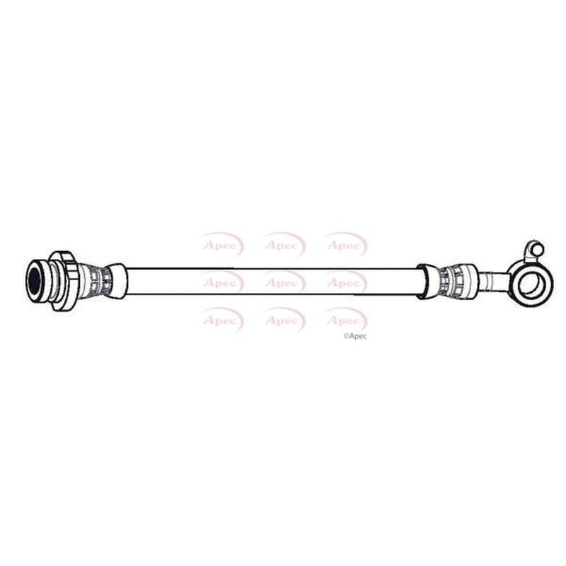 Apec Brake Hydraulic Hose Line Rear Left HOS4487