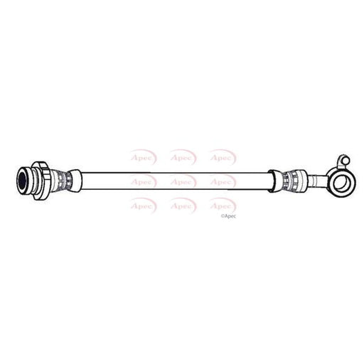 Apec Brake Hydraulic Hose Line Rear Left HOS4487