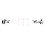 Apec Brake Hydraulic Hose Line Rear Left HOS4487