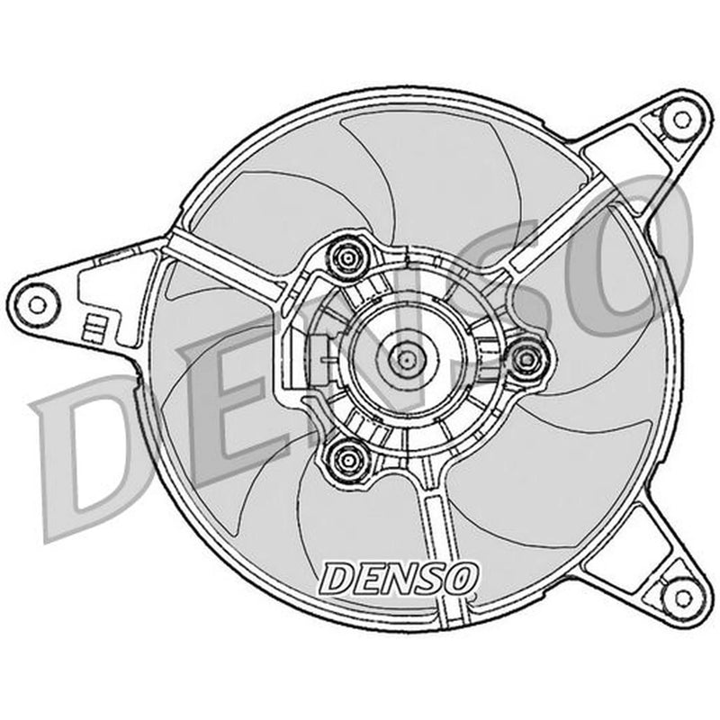 Denso Engine Cooling Fan DER09090