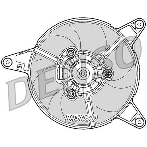 Denso Engine Cooling Fan DER09090
