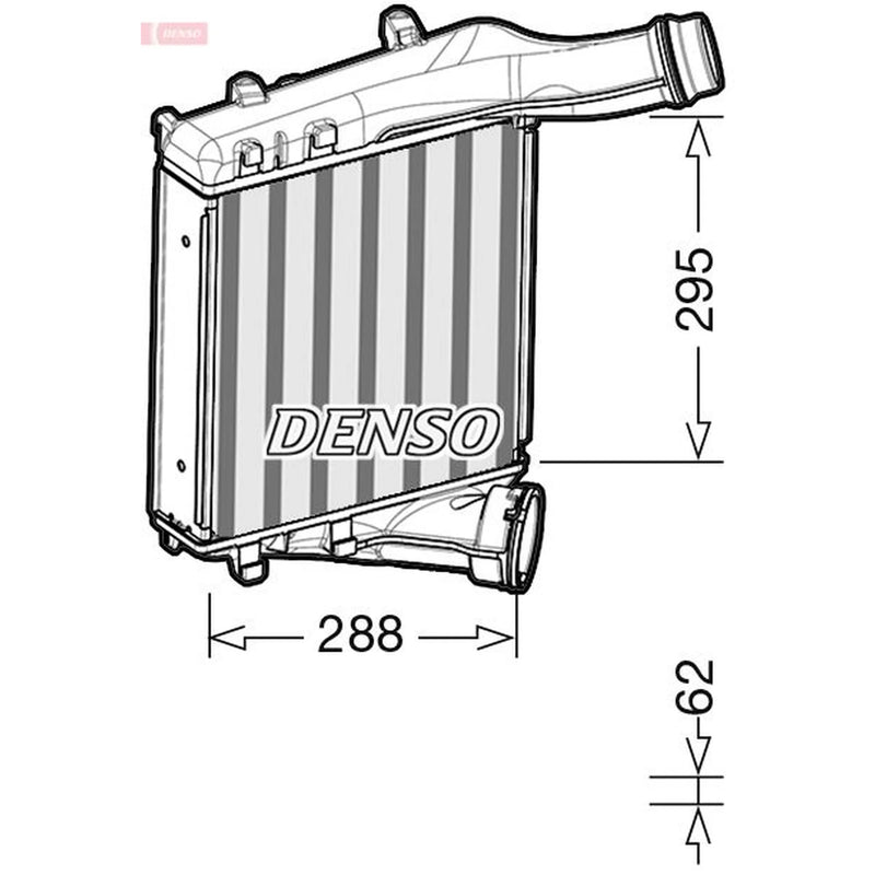Denso Intercooler (Charge Air Cooler) DIT28019