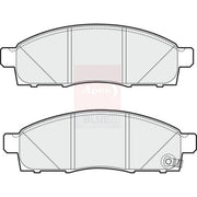 Apec Front Brake Pad Set PD3348