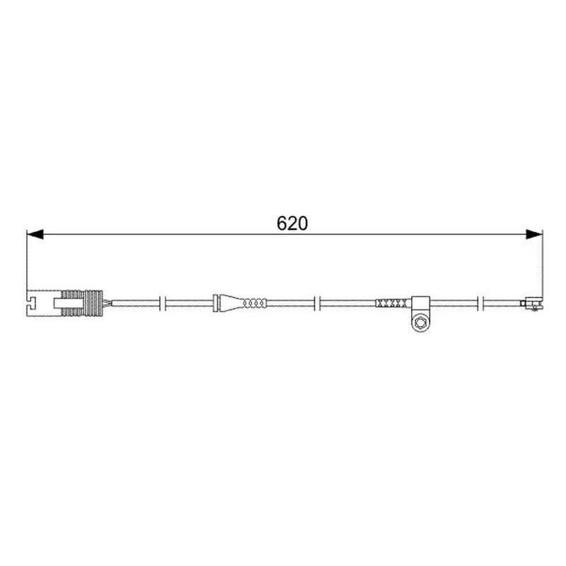 Bosch Brake Pad Wear Sensor Rear 1 987 474 955