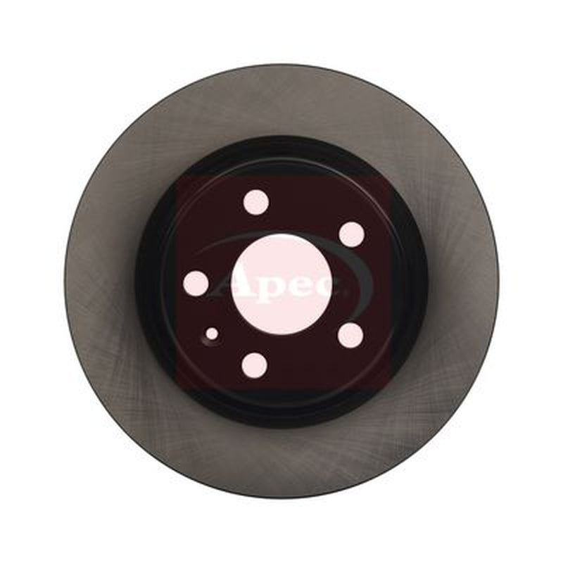 Apec 2 x Solid Rear Brake Discs DSK3443