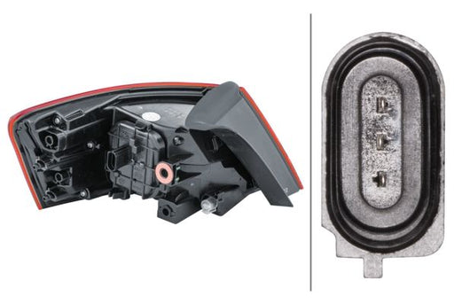 Hella 2SD 012 833-041 Tail Light Assembly
