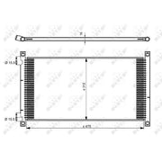 NRF Air Conditioning Condenser 35490
