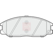 Apec Front Brake Pad Set PAD1237
