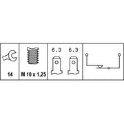 Hella Brake Light Switch 6DF 007 364-001