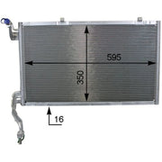Mahle Air Conditioning Condenser AC 10 000P