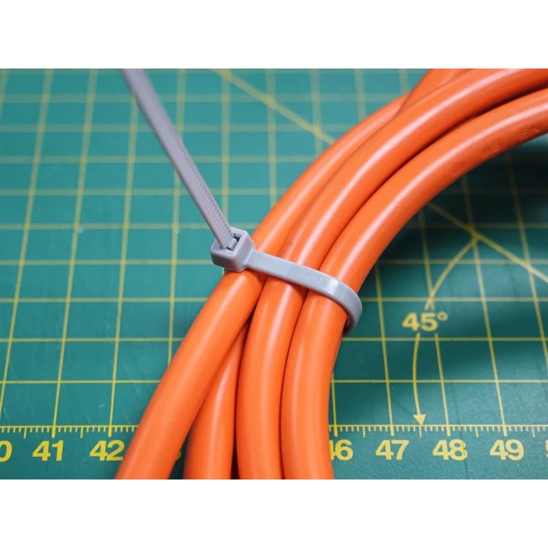 Faithfull Cable Ties Grey 4.8 x 250mm (Pack 100) - FAICT250G