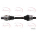 Apec Apec Driveshaft ADS1617L Apec  - Town Parts