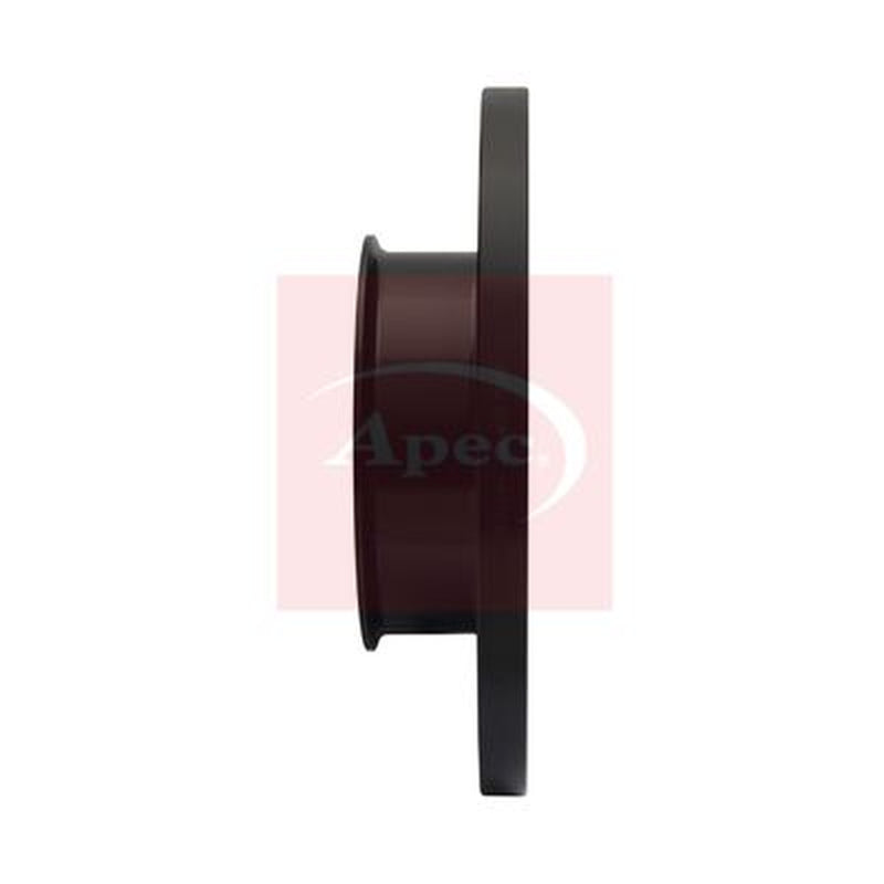 Apec 2 x Solid Front Brake Discs DSK722