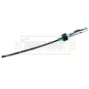 Borg & Beck Handbrake Cable Left Rear BKB3942