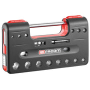 Facom 3/8in Drive 6-Point Detection Box Socket Set, 18 Piece - JL.DBOX1PB