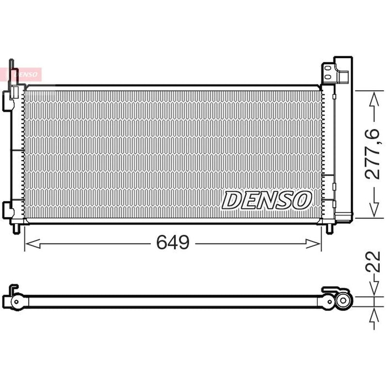 Denso Air Conditioning Condenser DCN51021