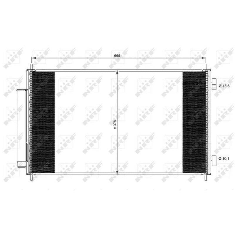 NRF Air Conditioning Condenser 35864