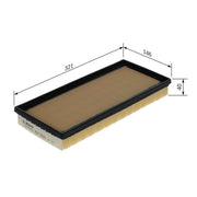 Bosch Engine Air Filter F 026 400 452