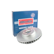 Borg & Beck 2 x Vented Front Brake Discs BBD7023S