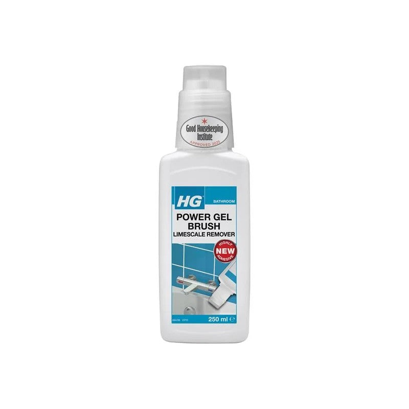 H G Power Gel Brush Limescale Remover 250ml
