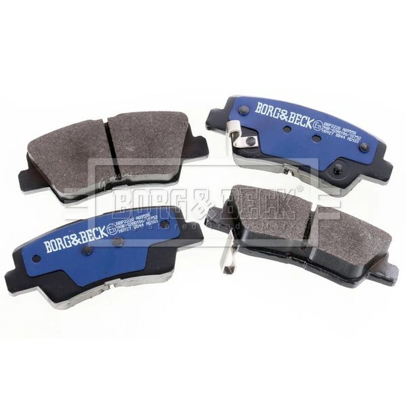Borg & Beck 4 x Rear Brake Pad Set BBP2220
