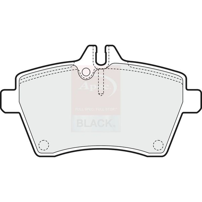 Apec Front Brake Pad Set PAD1439B