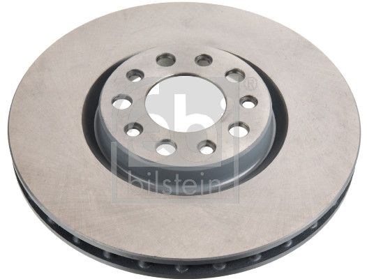 Febi 2 x Brake Disc Set Internally Vented Front