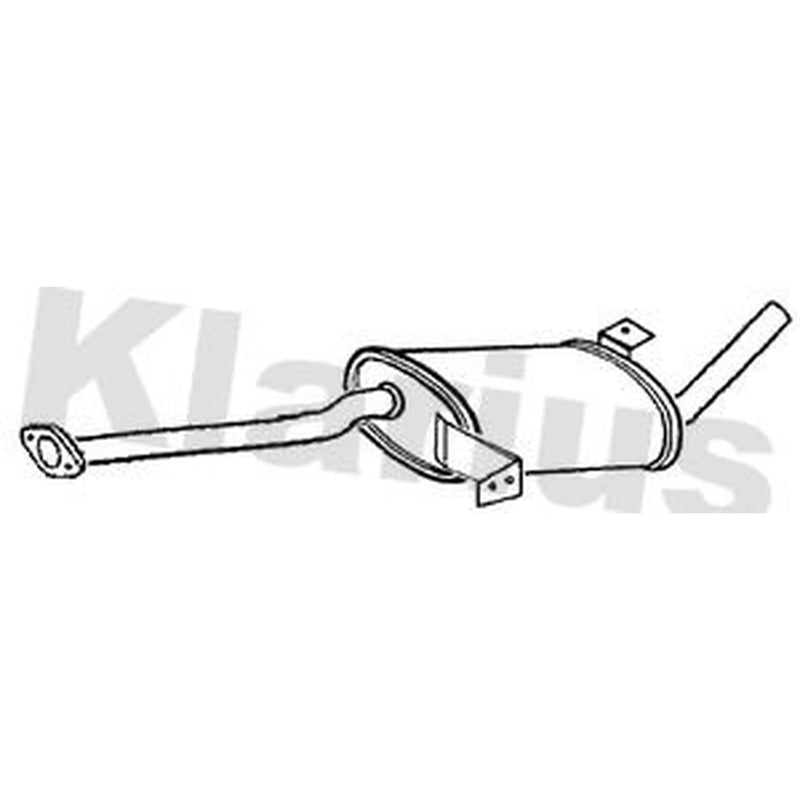 Klarius Box With Centre Pipe Centre DN585X