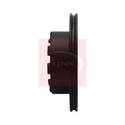 Apec 2 x Solid Rear Brake Discs DSK959