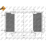 NRF Air Conditioning Condenser 35337