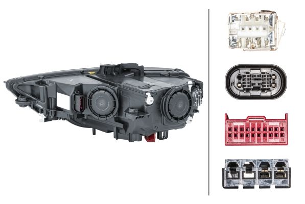 Hella 1ZS 010 740-661 Headlight