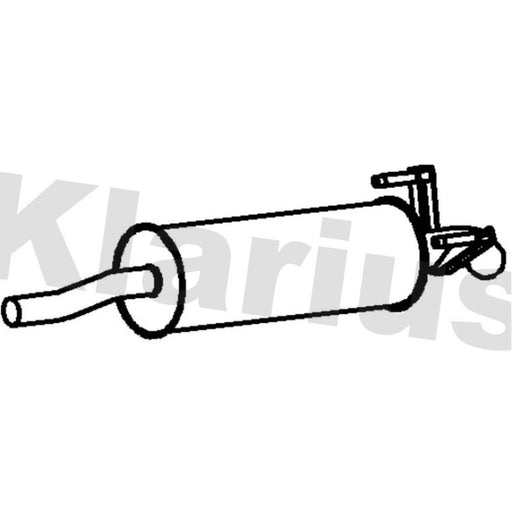 Klarius Box With Tail Pipe Rear MZ571E