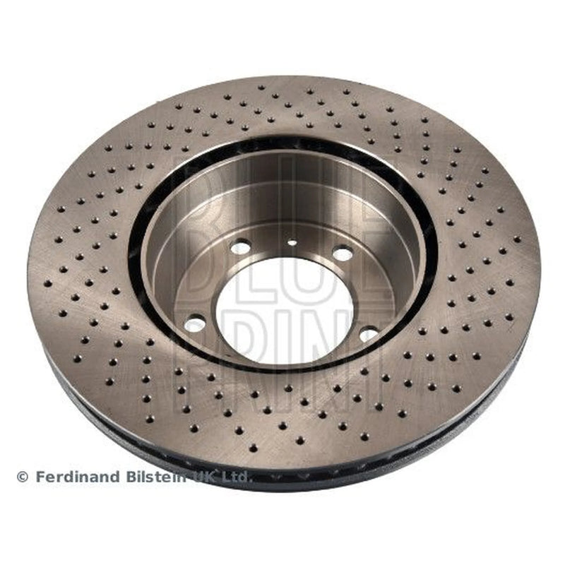 Blue Print 2 x Perforated/Vented Rear Brake Discs ADBP430114