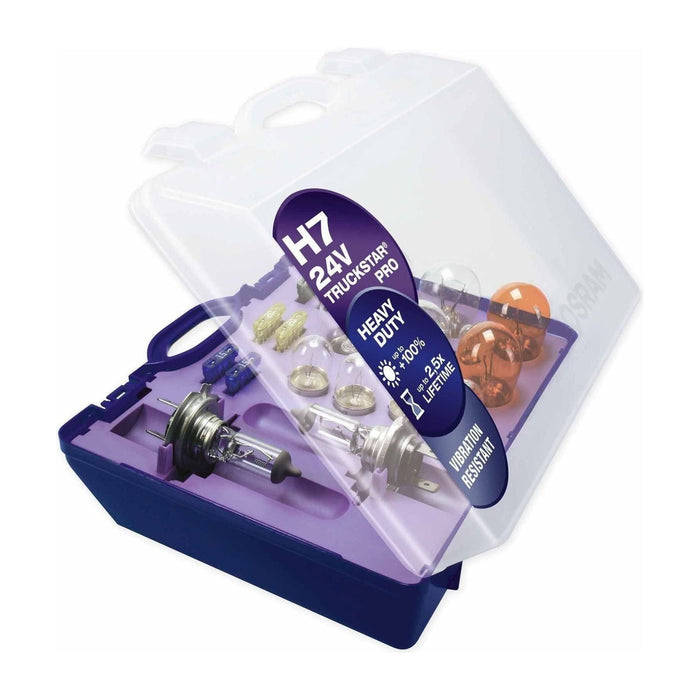 Osram TRUCKSTAR PRO spare lamp box H7, halogen headlamps, 24 V truck, CLK H7TSP, Osram  - Town Parts
