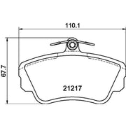 DON Front Brake Pad Set PCP1540