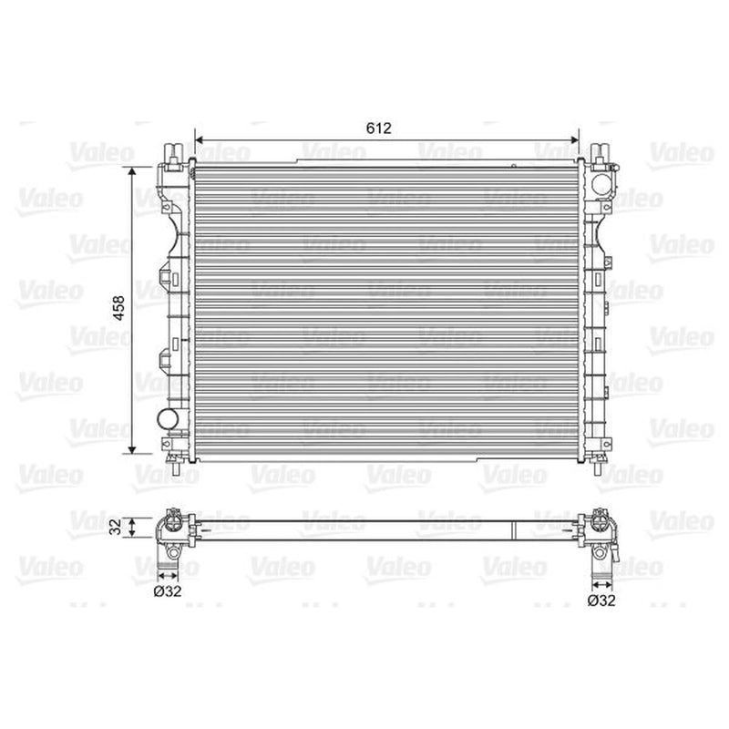 Valeo Engine Radiator 701567