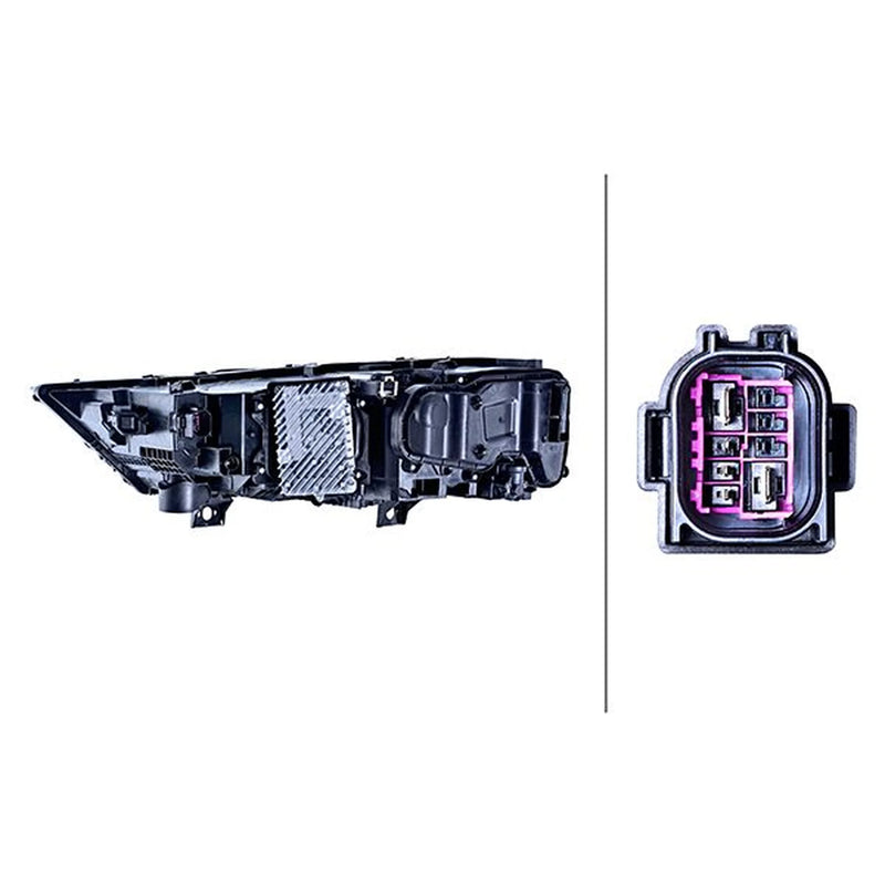 Hella Headlight Headlamp LED Right 1LX 354 881-161