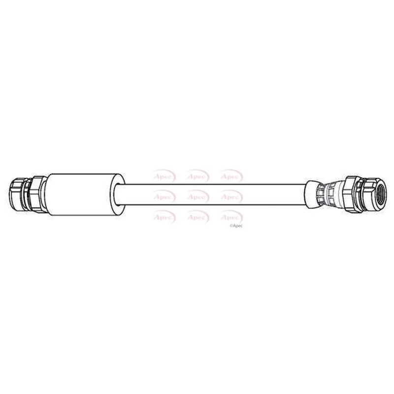Apec Brake Hydraulic Hose Line Rear HOS4456