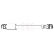 Apec Brake Hydraulic Hose Line Rear HOS4456