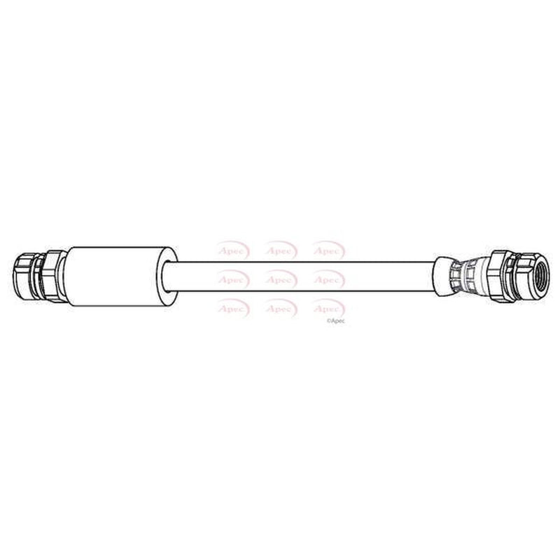 Apec Brake Hydraulic Hose Line Rear HOS4456