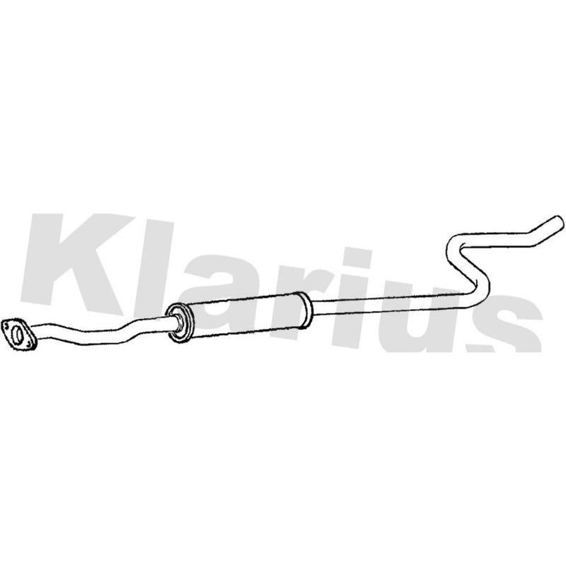 Klarius Box With Centre Pipe Centre PG801V