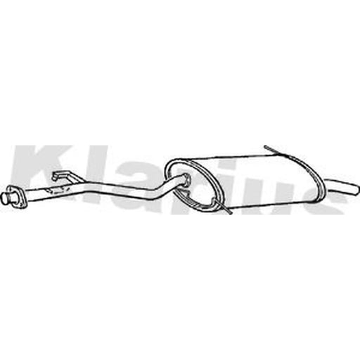 Klarius Box With Tail Pipe Rear BM304A