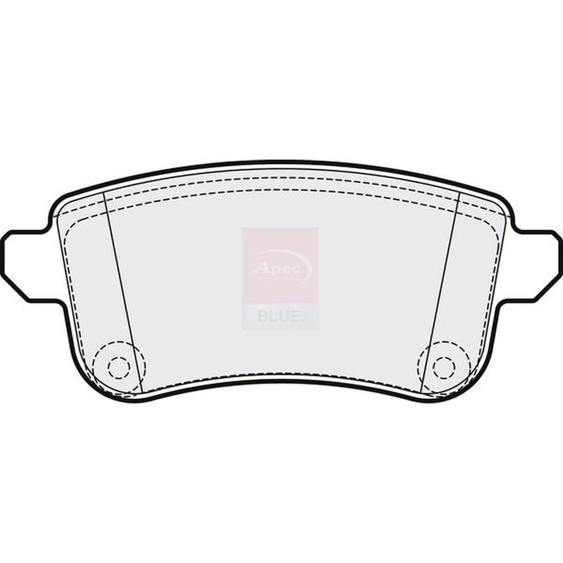 Apec Rear Brake Pad Set PD3828