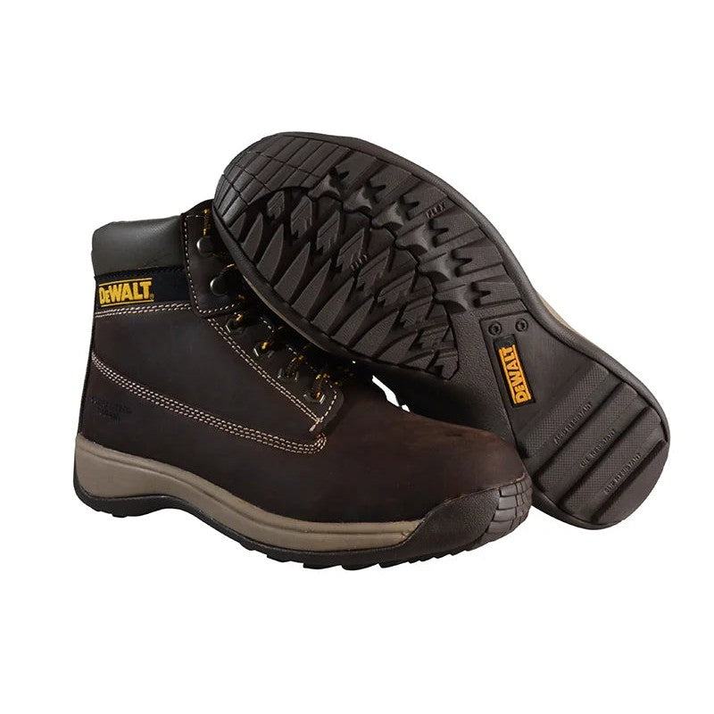 DEWALT Power Tools Apprentice Hiker Nubuck Boots Brown UK 6 EUR 39 - DEWAPPREN6B
