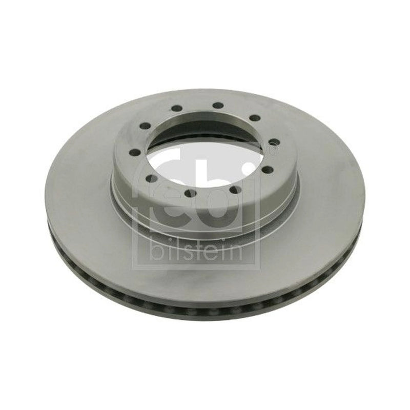 Febi 2 x Internally Vented Front Brake Discs 18021