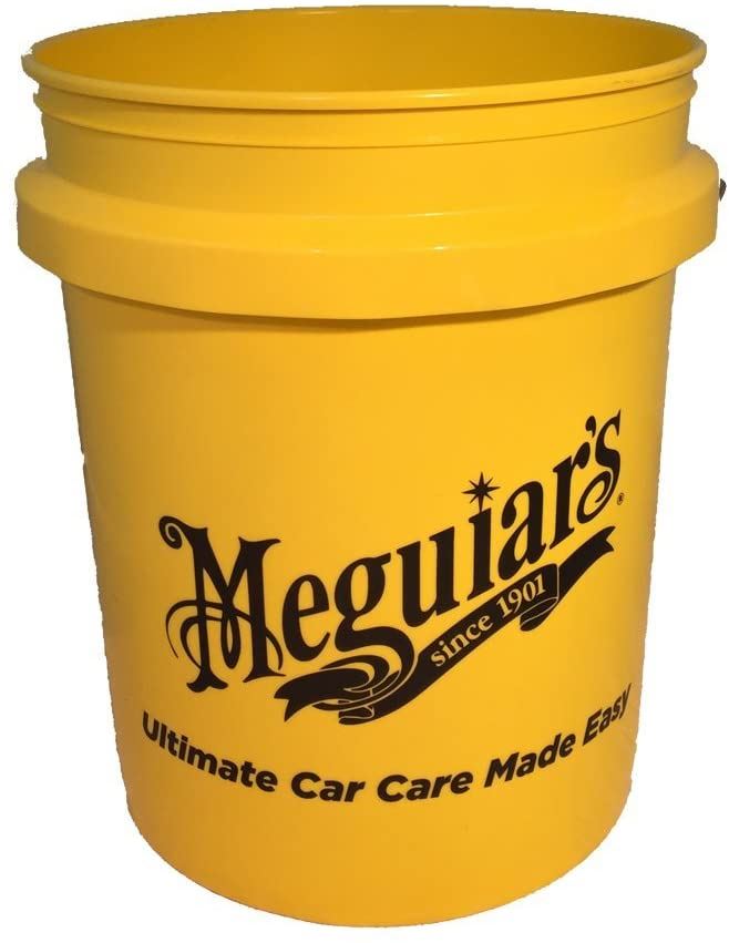 Meguiar's Bucket 19L Yellow RG203 for Car Detailing